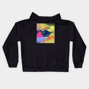 Abstract reflections Kids Hoodie